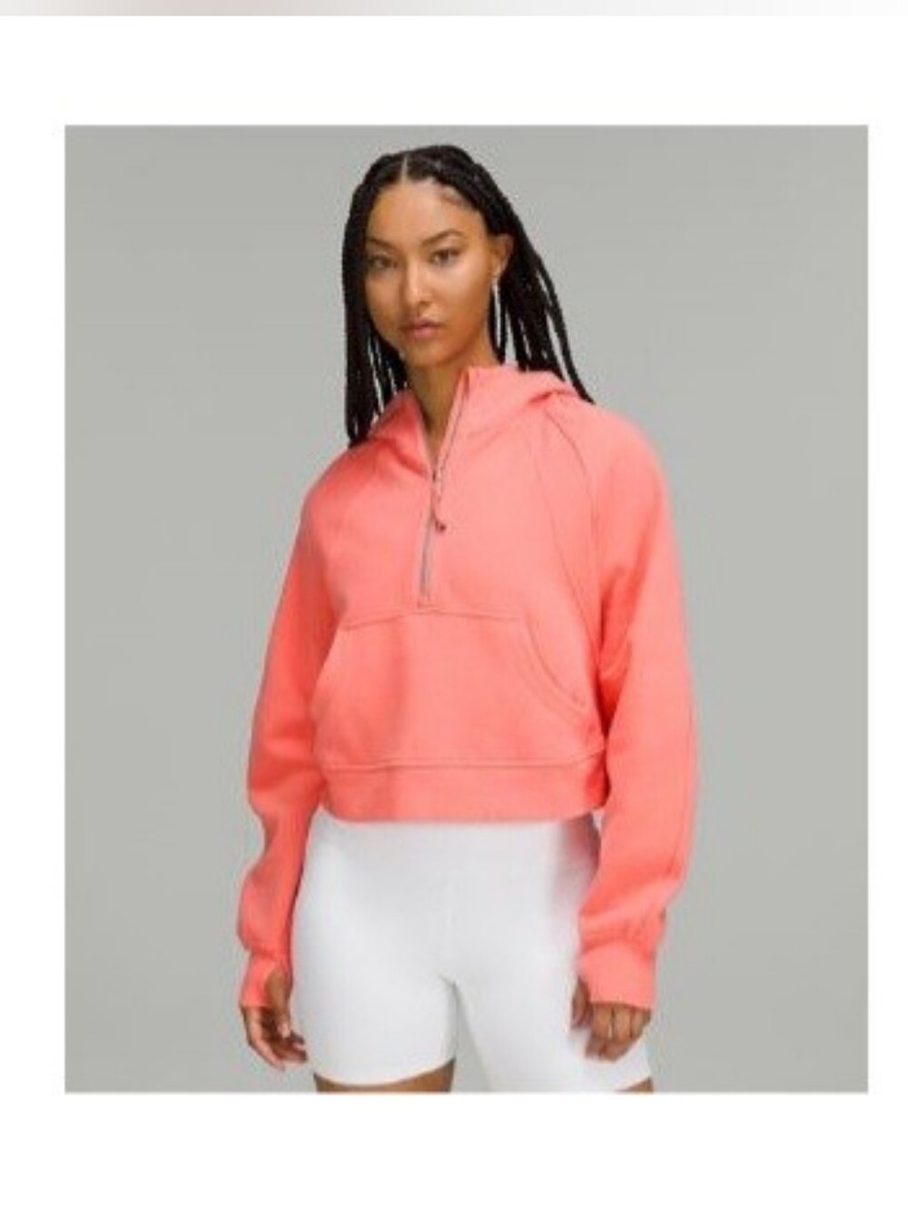 Lululemon Scuba Oversized Hoodie - Raspberry Cream